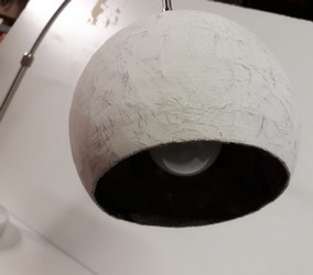 maquette papier mache vue de dessous