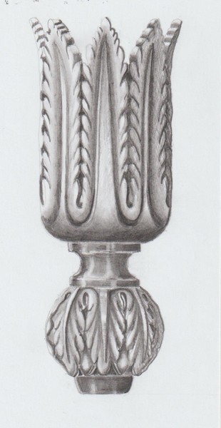 technique seche crayon estompé