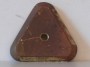 Rondelle triangulaire brute réf. 743